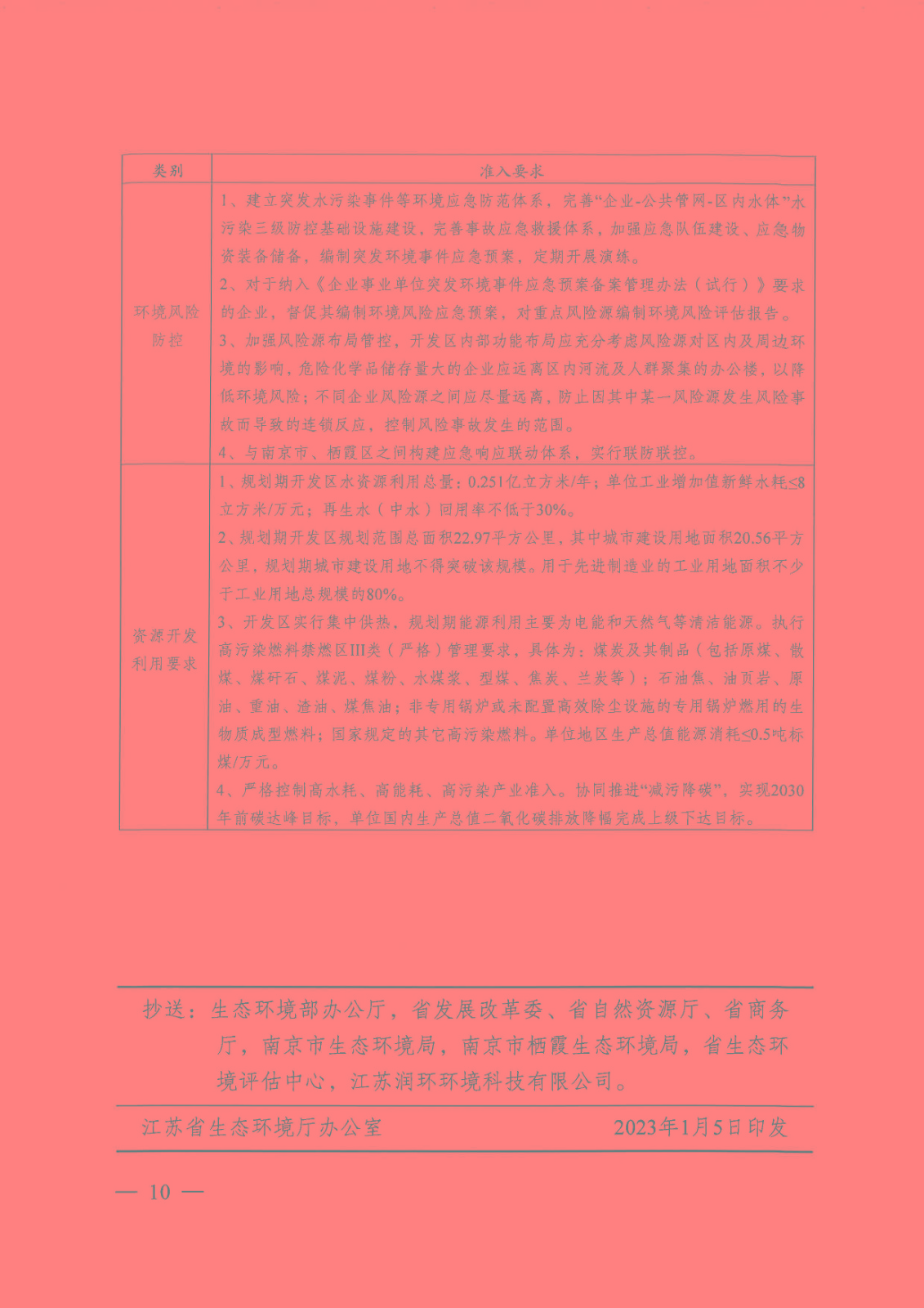 【蘇環(huán)審[2023]1號】省生態(tài)環(huán)境廳關(guān)于南京經(jīng)濟(jì)技術(shù)開發(fā)區(qū)產(chǎn)業(yè)發(fā)展規(guī)劃（2021-2030年）環(huán)境影響報告書的審查意見_頁面_10.jpg